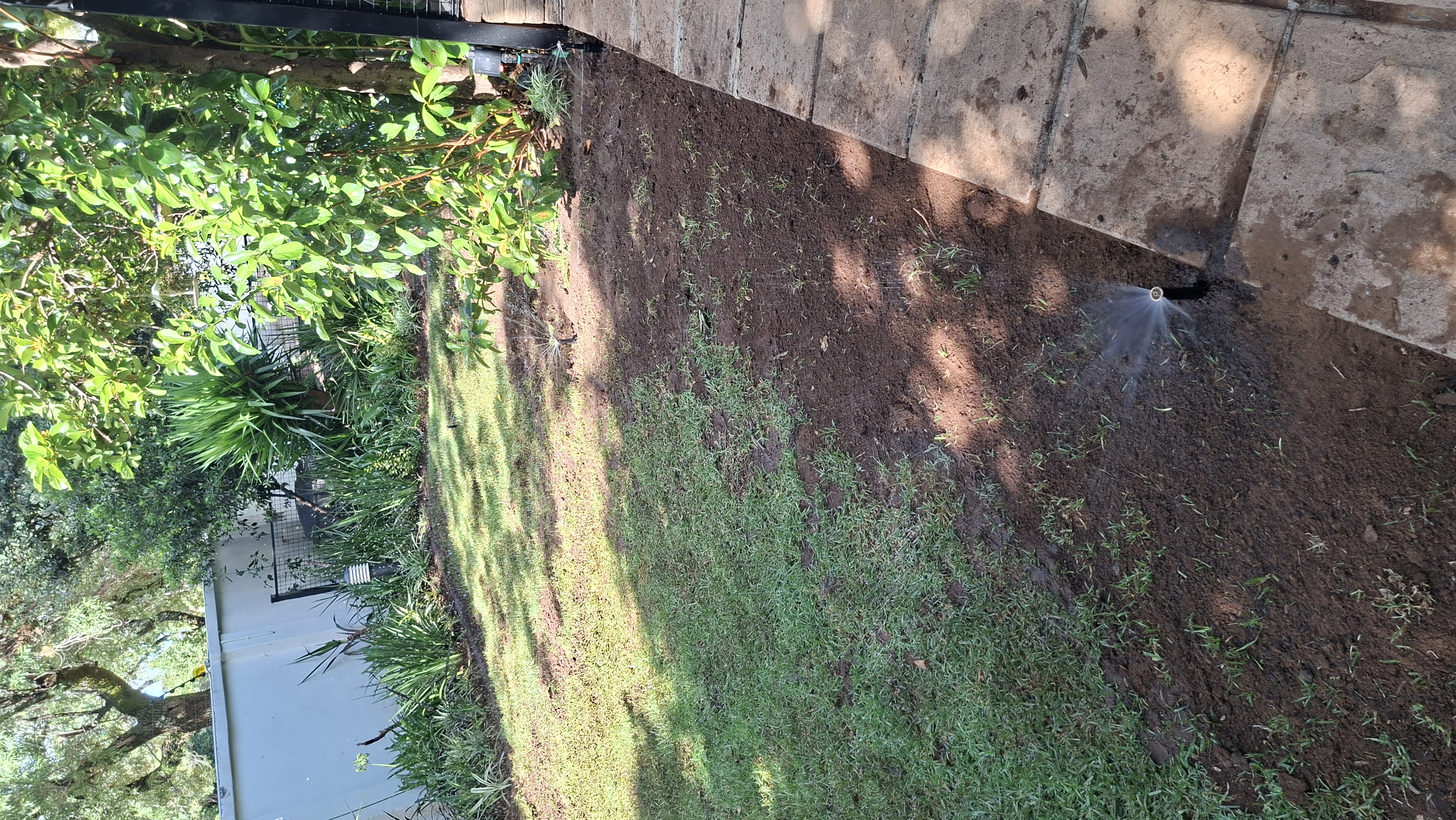 Irrigation installation project
